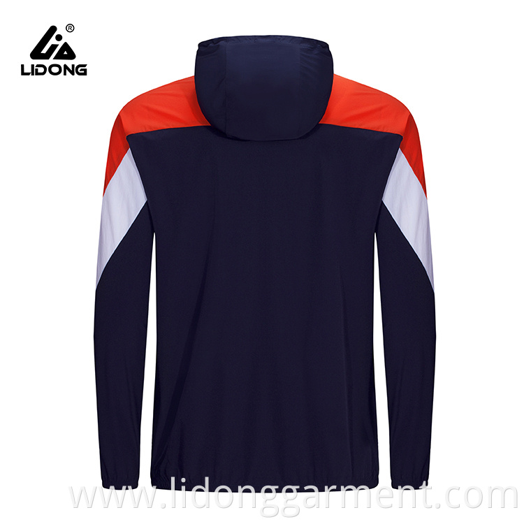 Clothing Manufacturer Thin School Sports Jackets Track Jacket With High Quality Hoodie Tracksuit